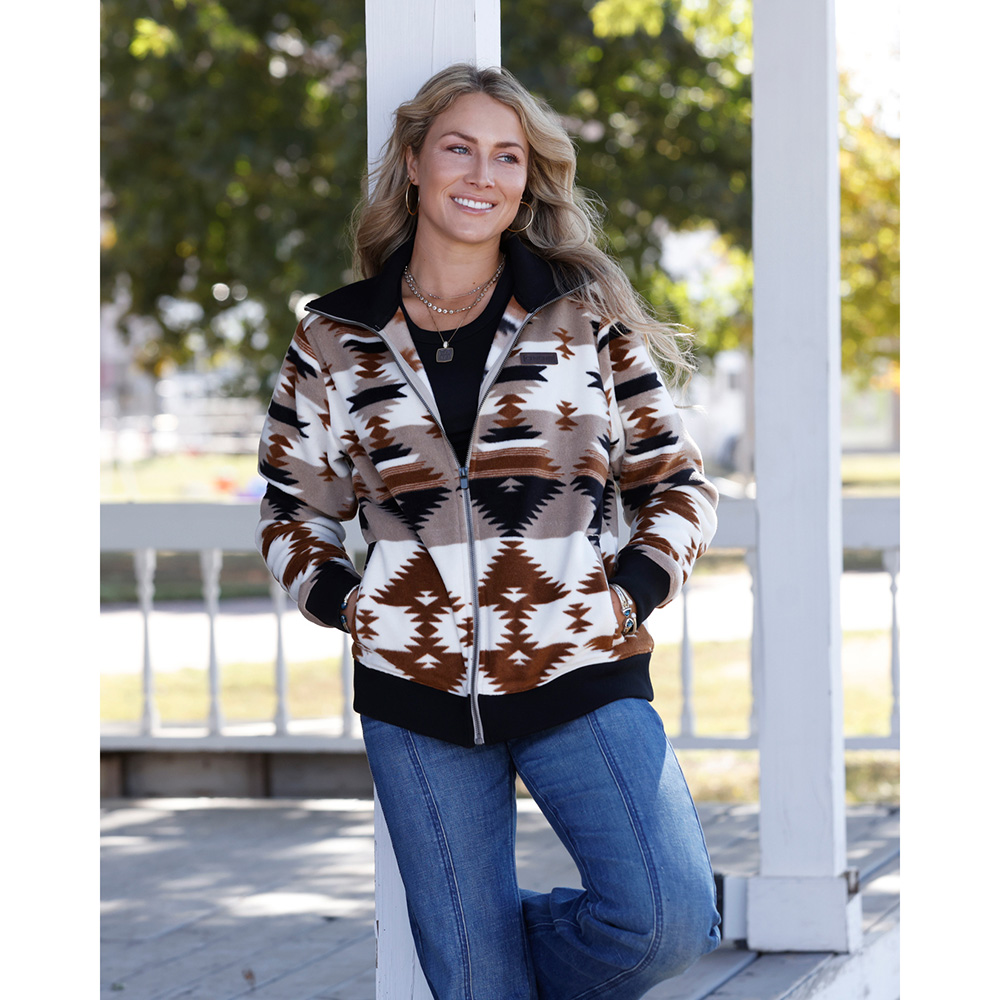 Women's Khaki Sweater Jacket