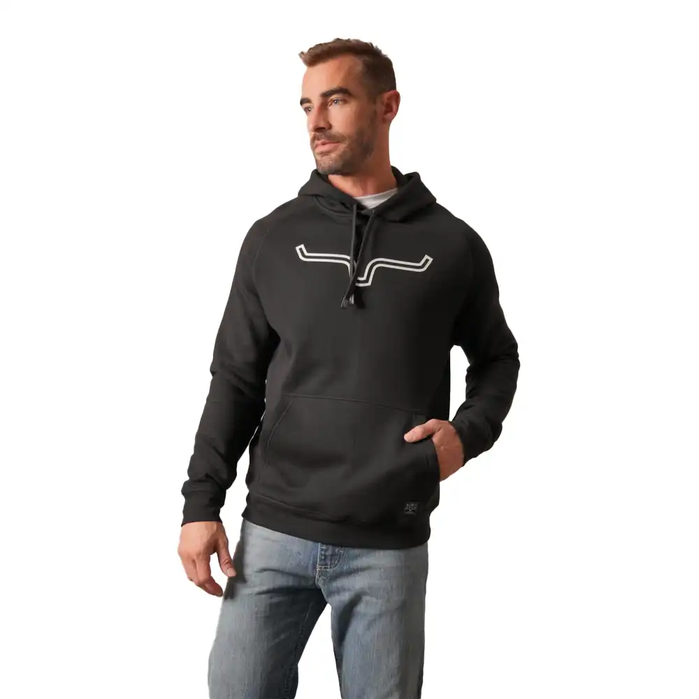 kimes ranch outlier hoodie - black