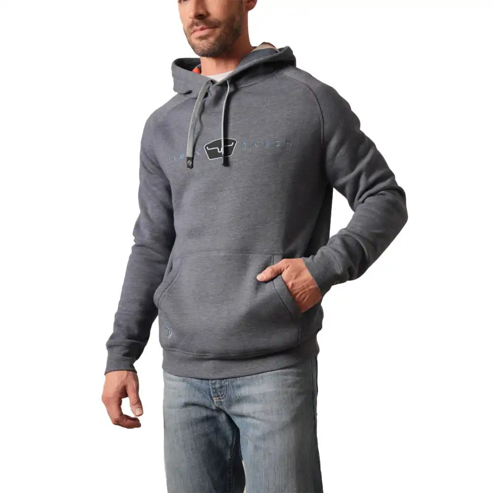 kimes ranch back then hoodie - navy heather