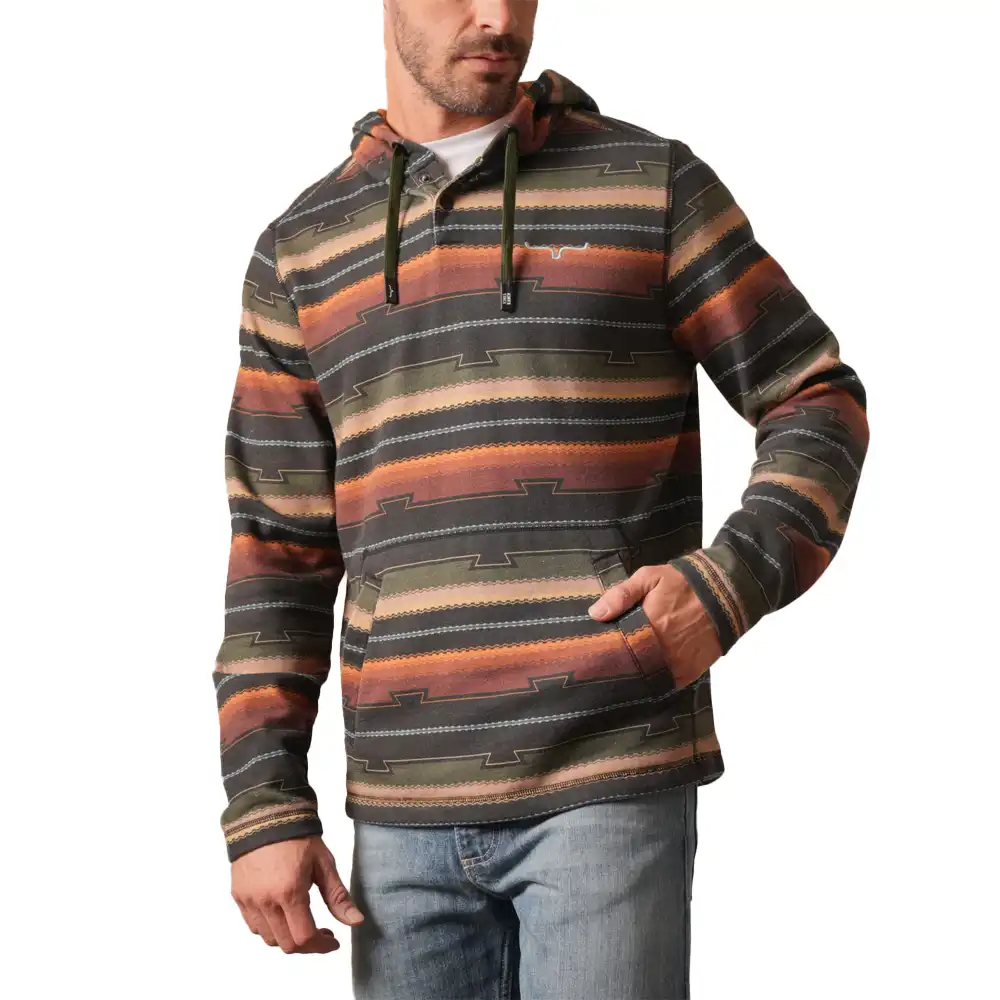 kimes ranch dogwood hoodie - black