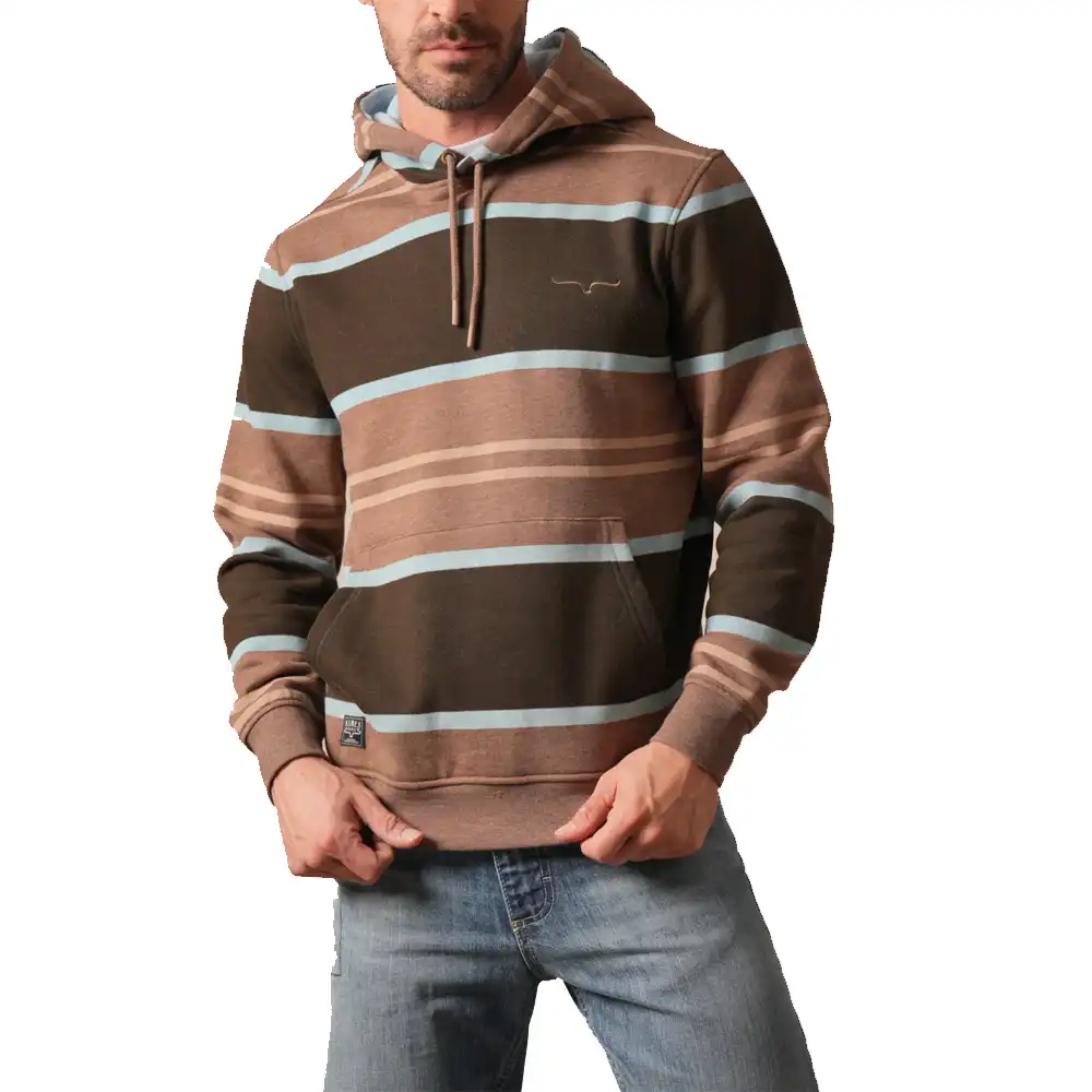 kimes ranch owen hoodie - brown
