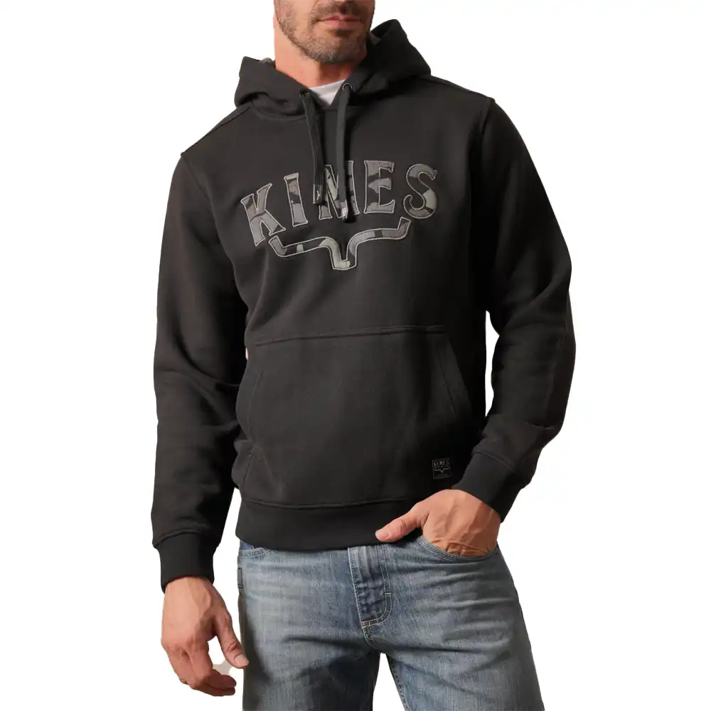 kimes ranch riddle hoodie - black