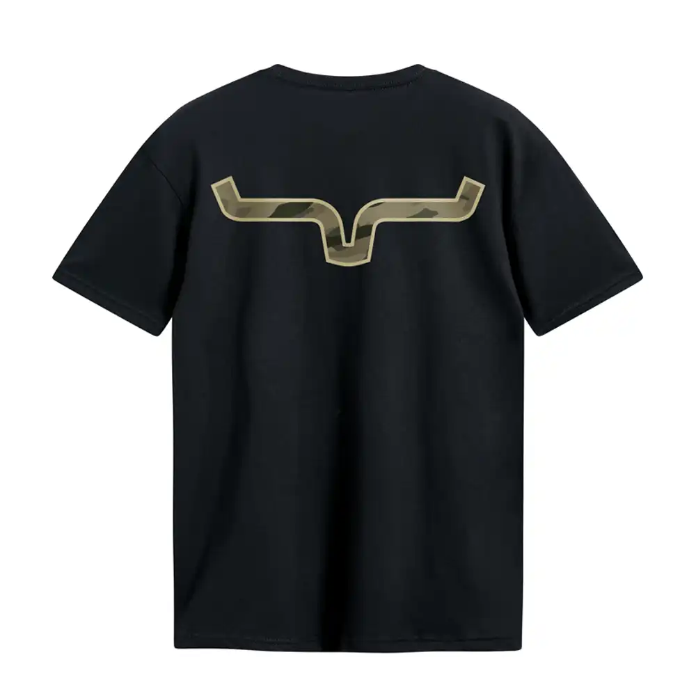 kimes ranch camo back brand tee shirt -