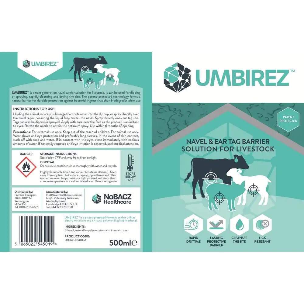 premier 1 umbilical disinfenctant