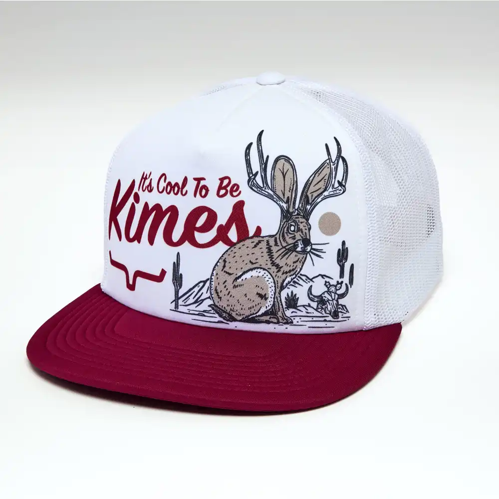 kimes ranch irad hi profile hat - white
