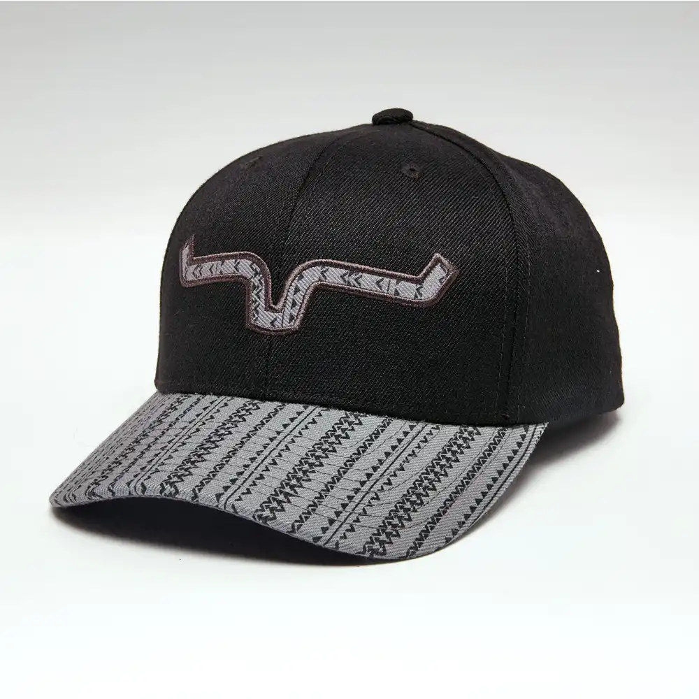kimes ranch dalgo mid profile hat - black