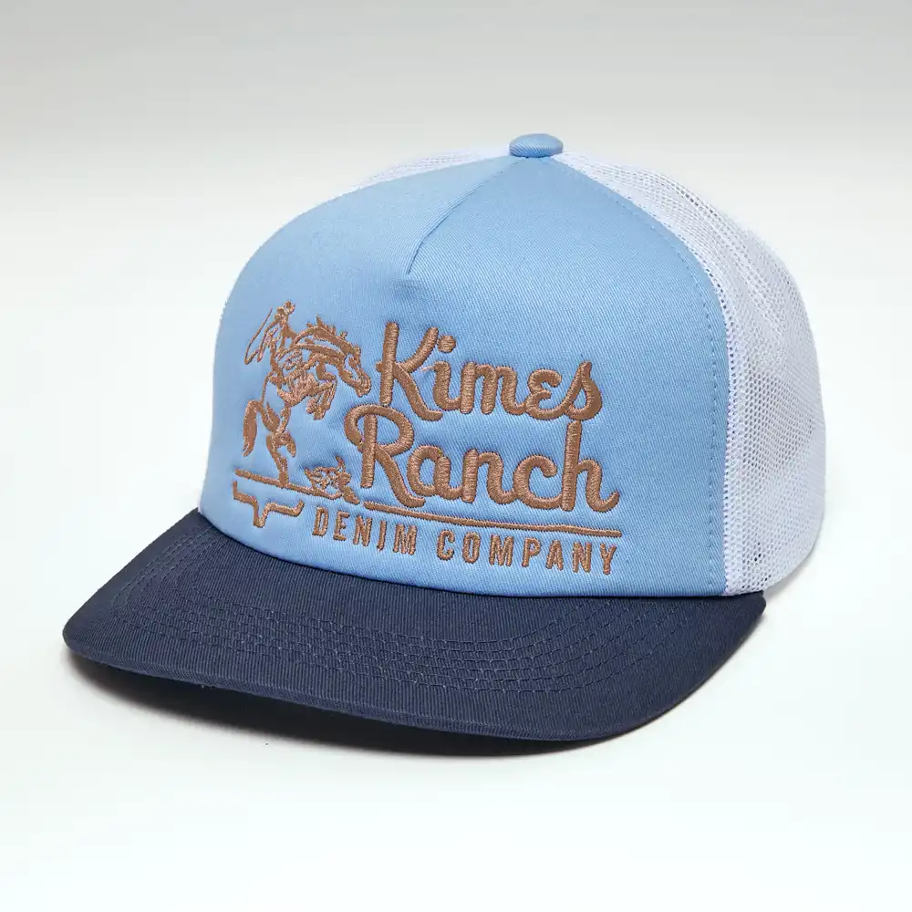 kimes ranch davona dale high profile hat - blue