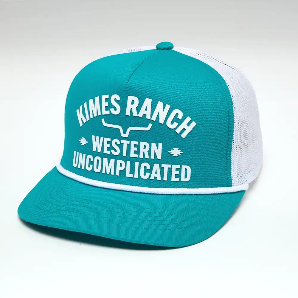 kimes ranch cavell high profile hat - teal