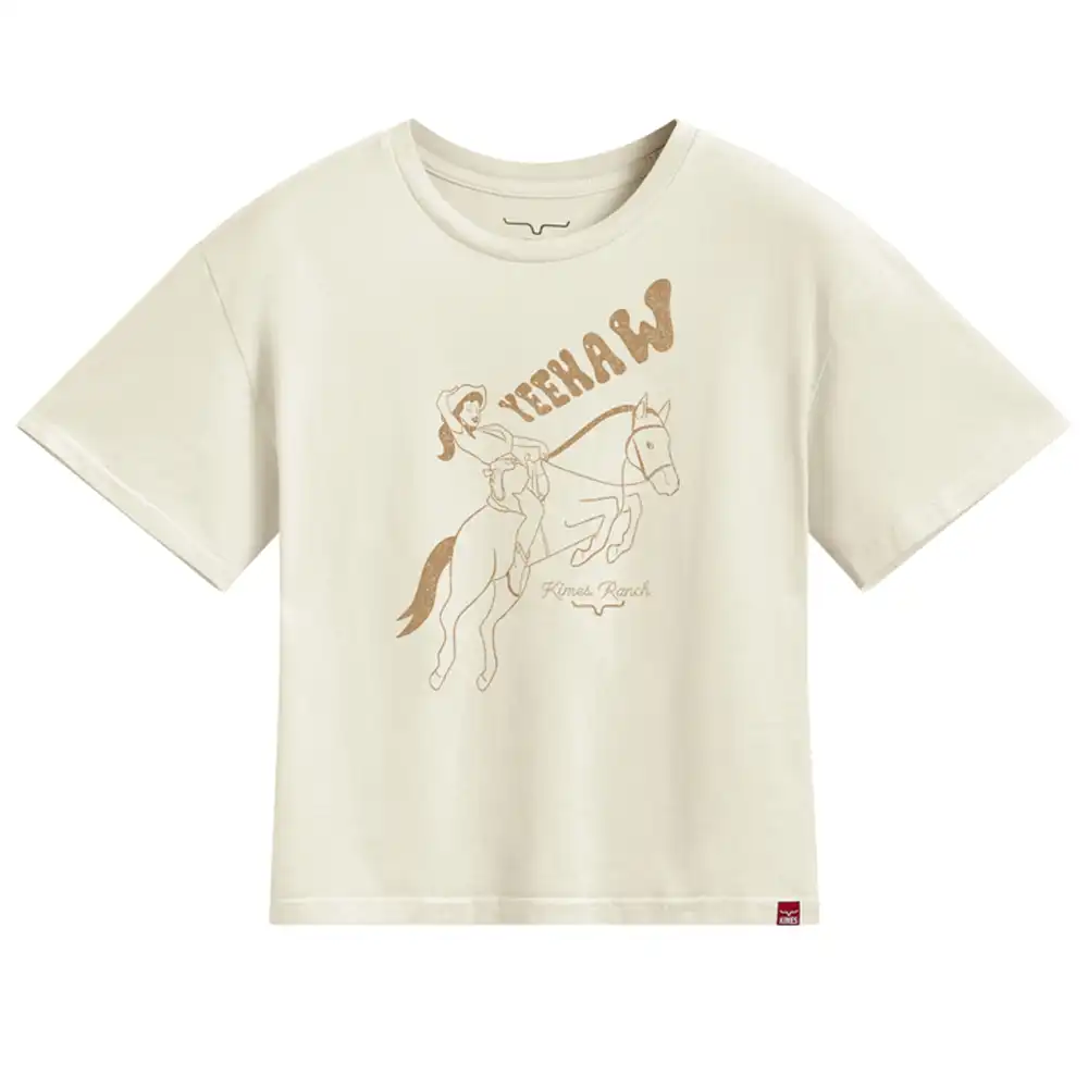 kimes ranch yeehaw graphic tee shirt - dark blue