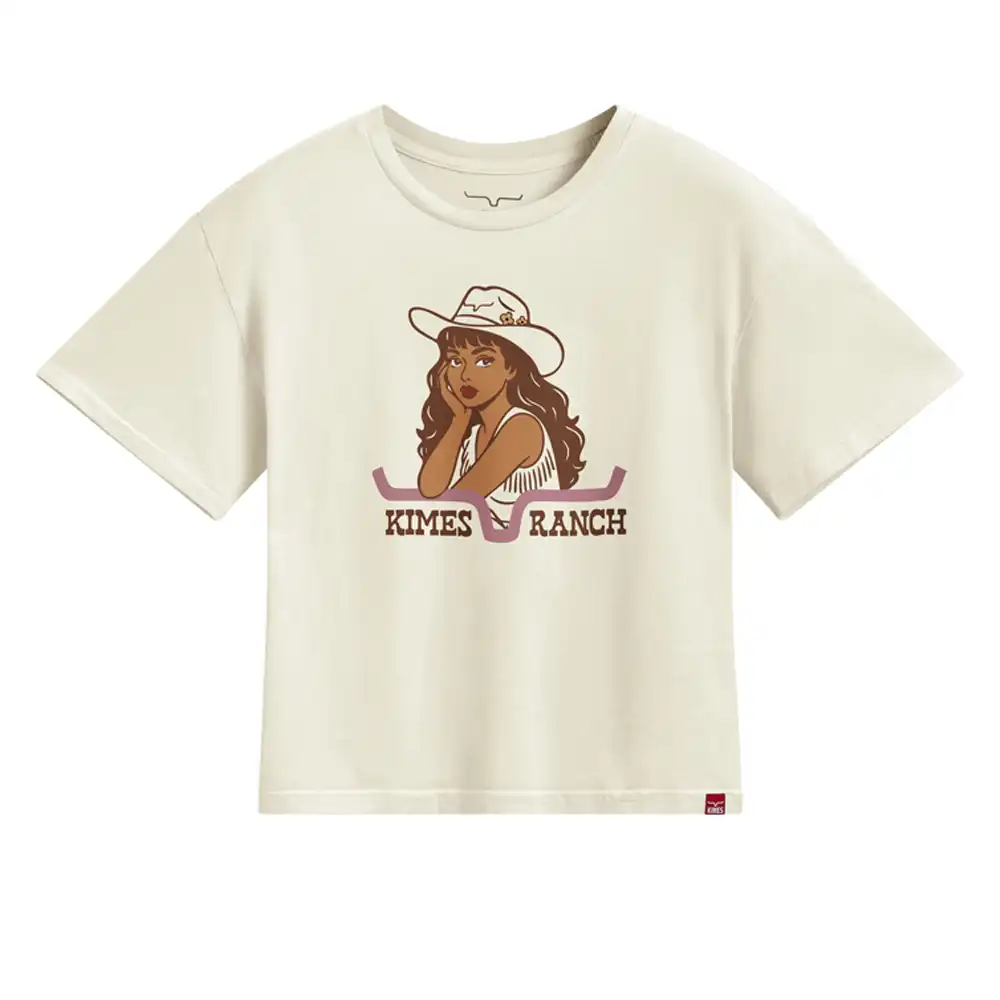 kimes ranch atta girl graphic tee shirt - natural