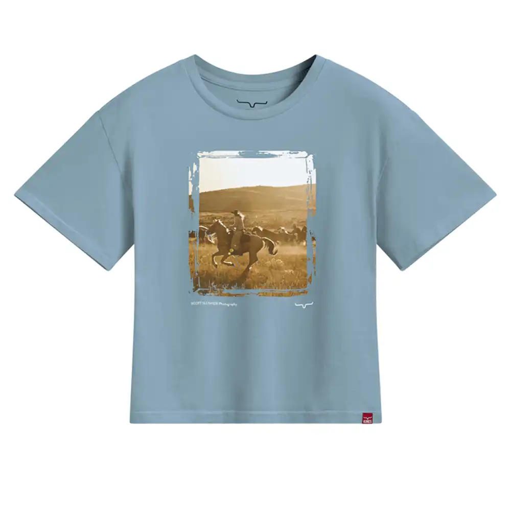 kimes ranch runnin' free - faded denim