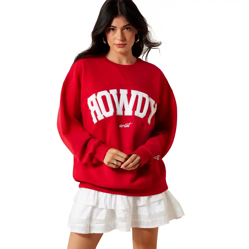 women's - collegiate oversize sweatshirt