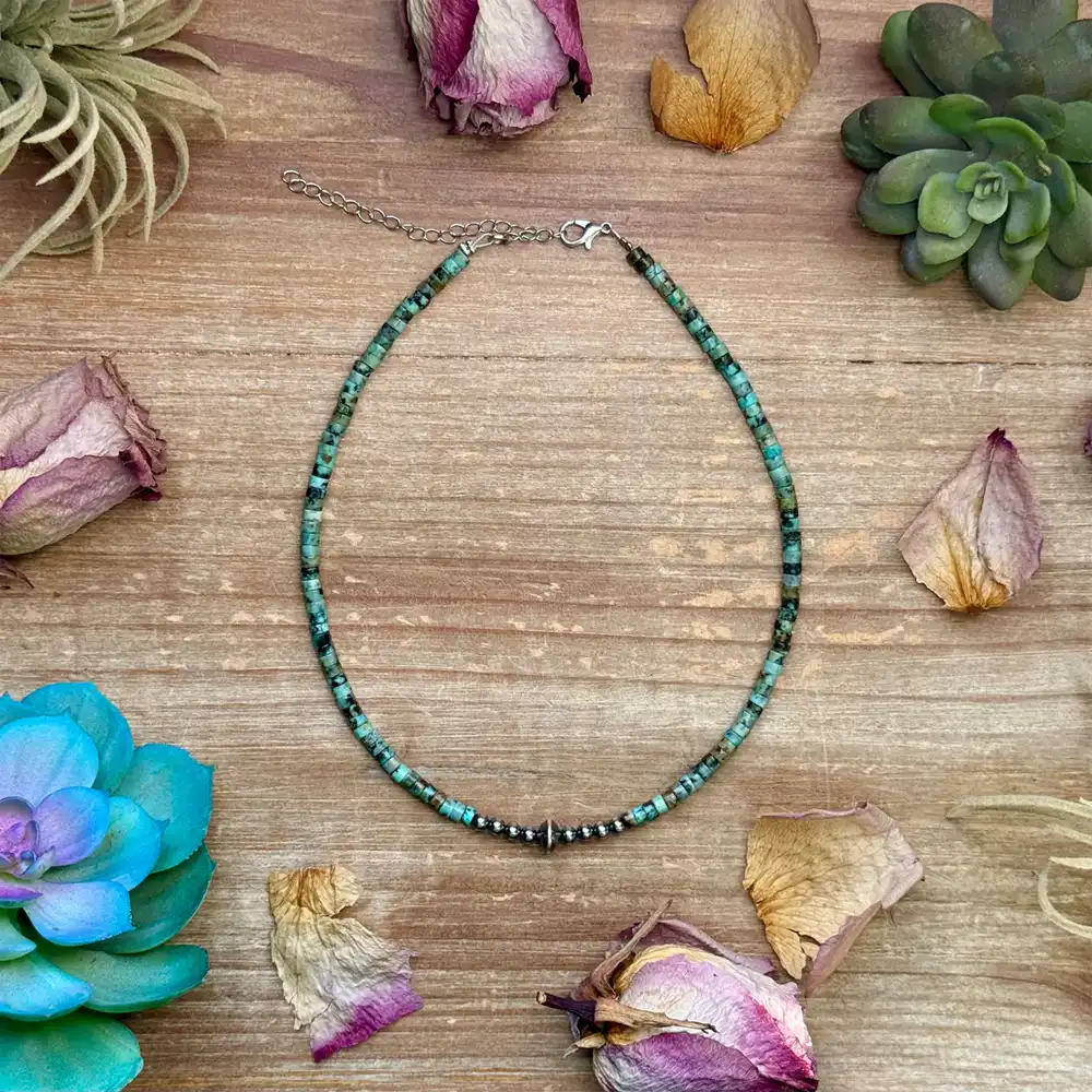 bijoux fab turquoise necklace