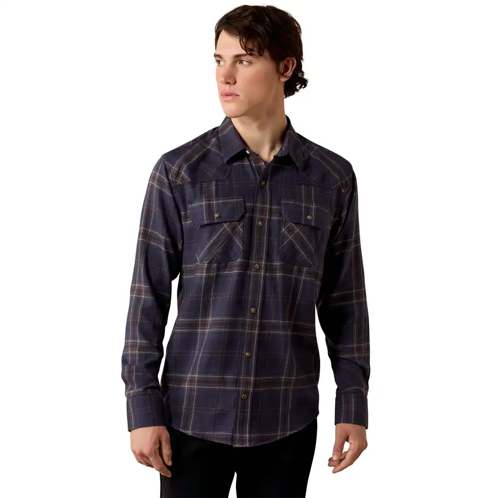 Men's Long Sleeve Retro Haas Snap Shirt