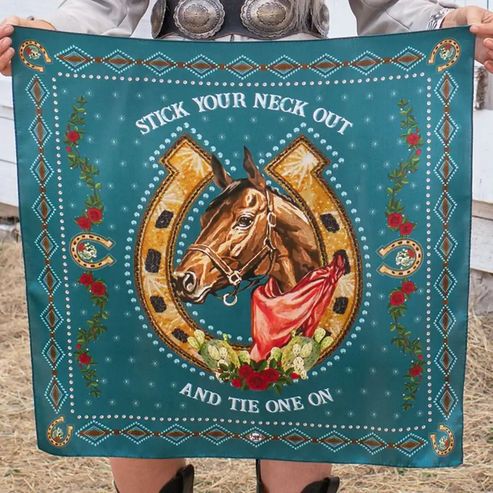 fringe scarves hold your horses jade