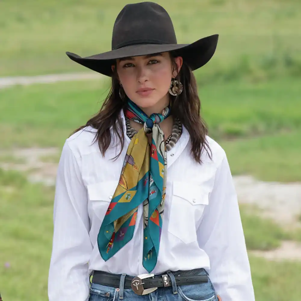 fringe scarves space cowgirl