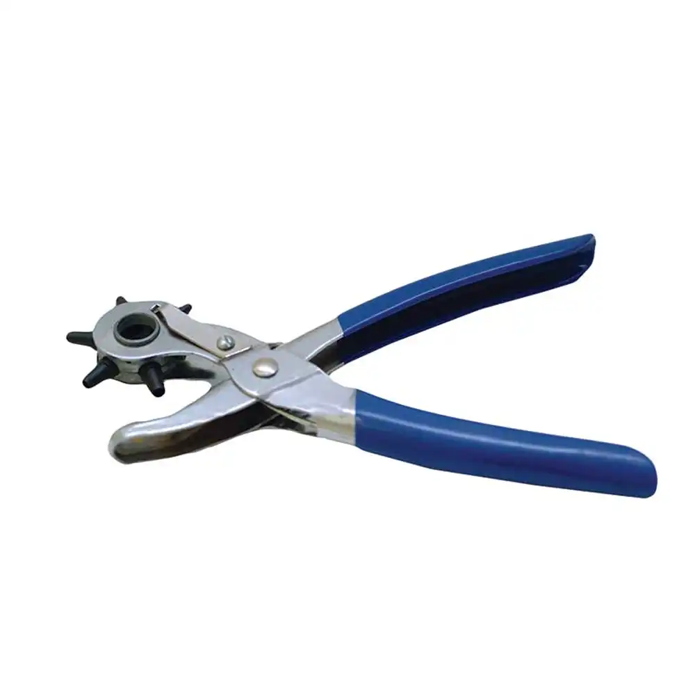 leather hole punch blue