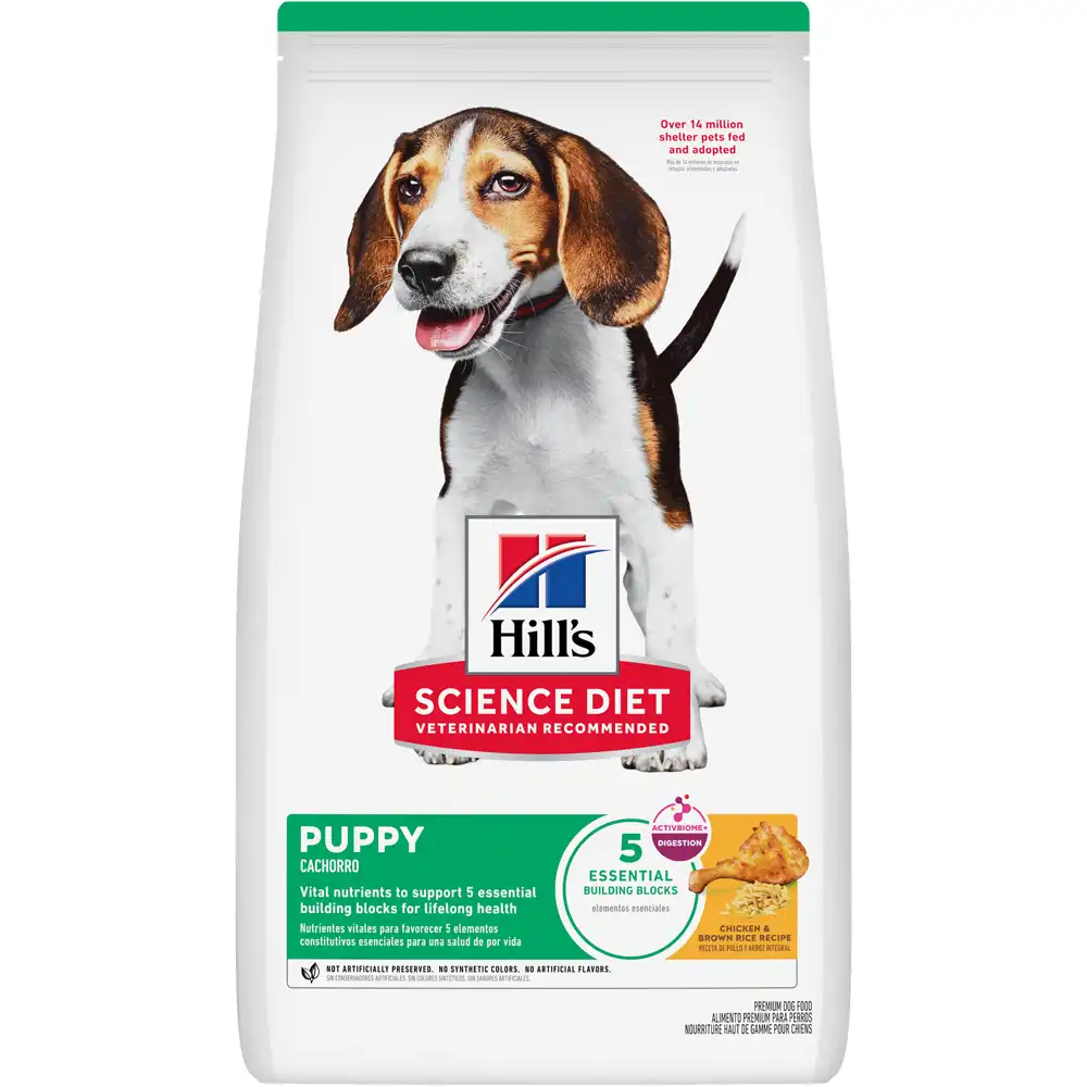 science diet puppy chicken and brown rice