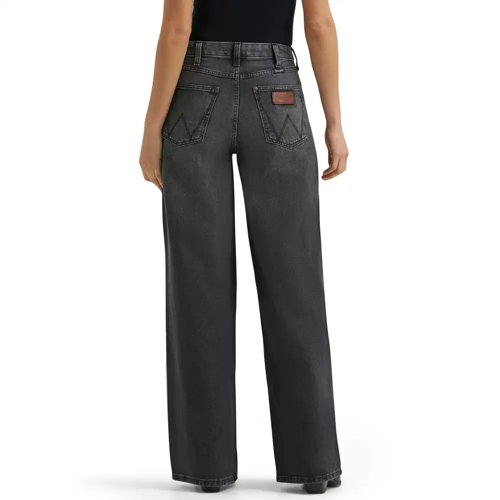 Bailey High-Rise Wide Leg Black Jean - Harper