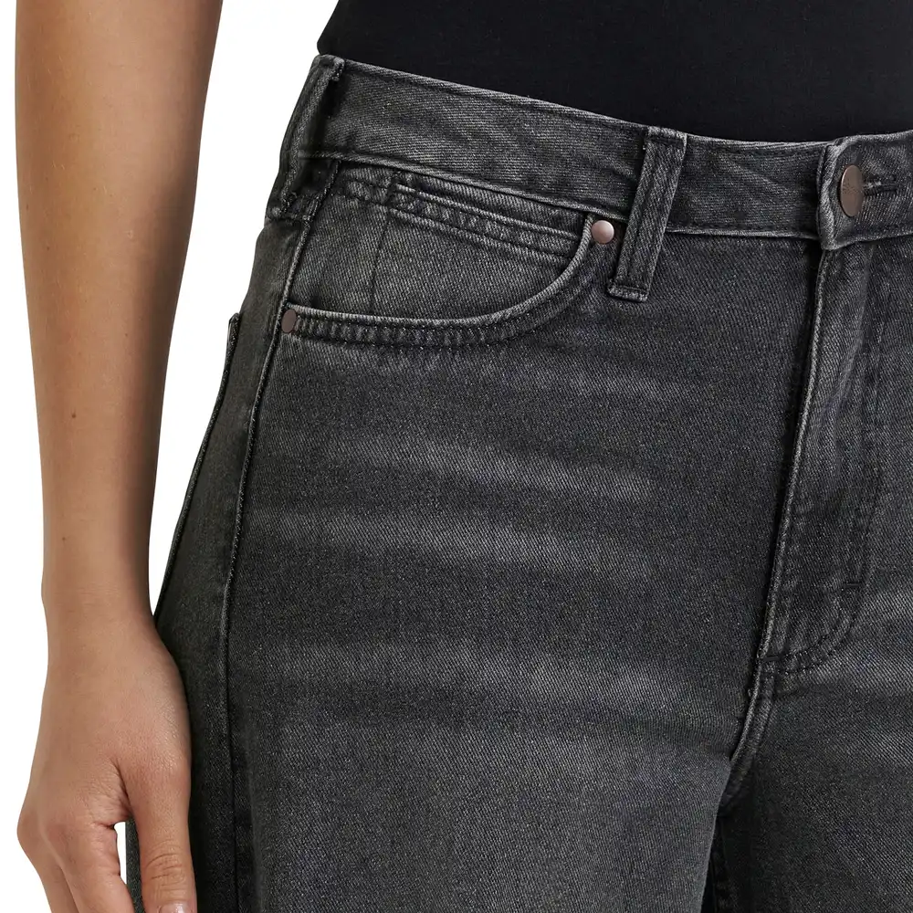 Bailey High-Rise Wide Leg Black Jean - Harper