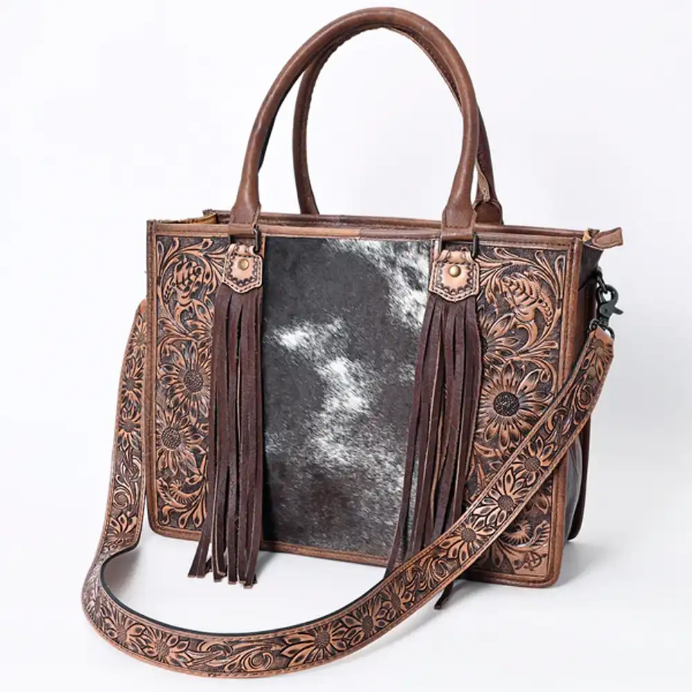 american darling leather tote