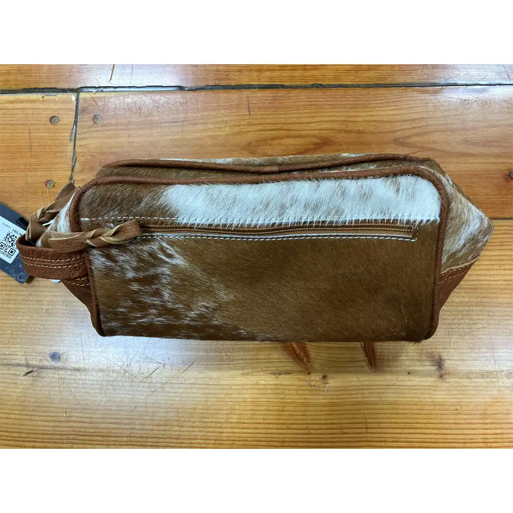 american darling hair on hide messenger bag