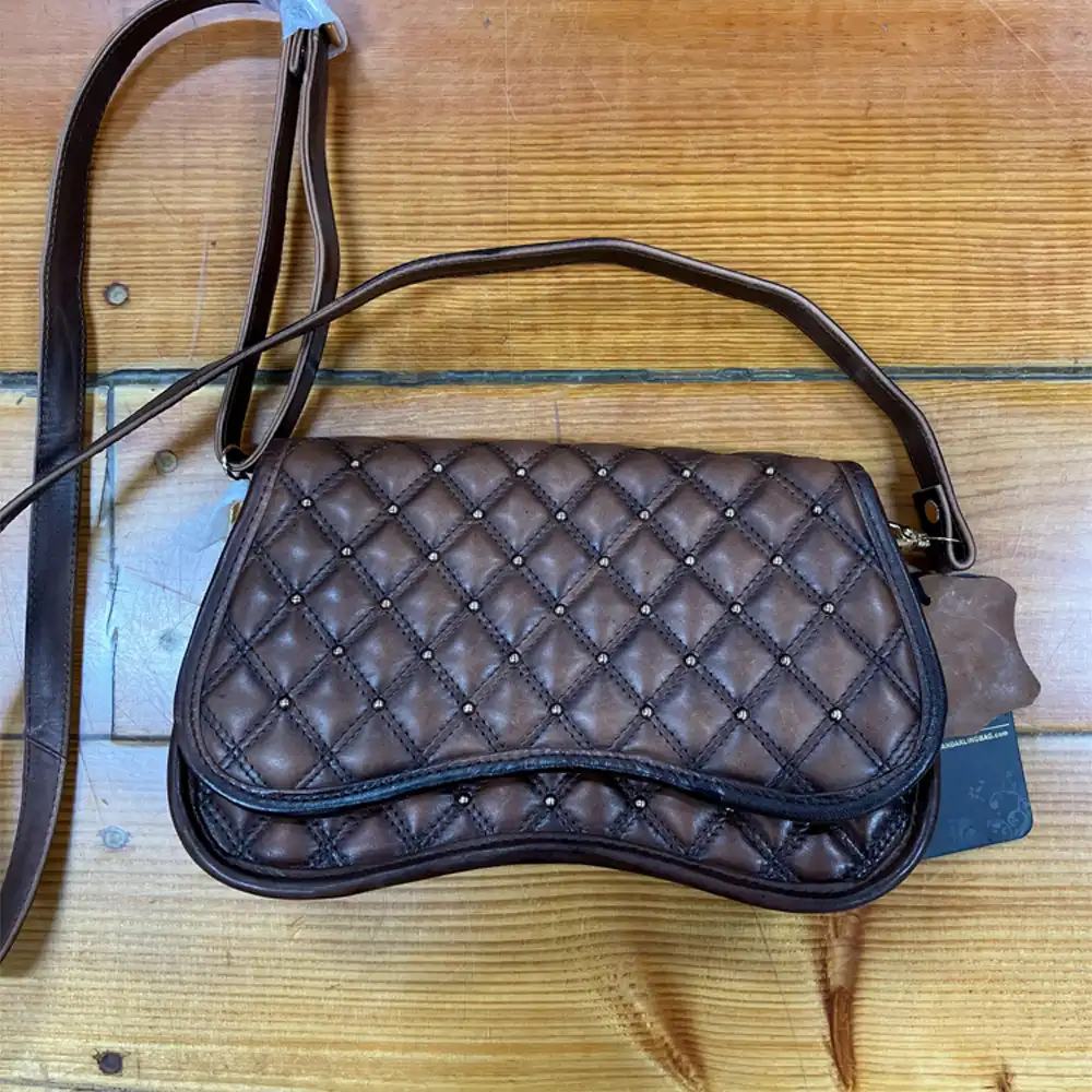 quilted leather crossbody bag