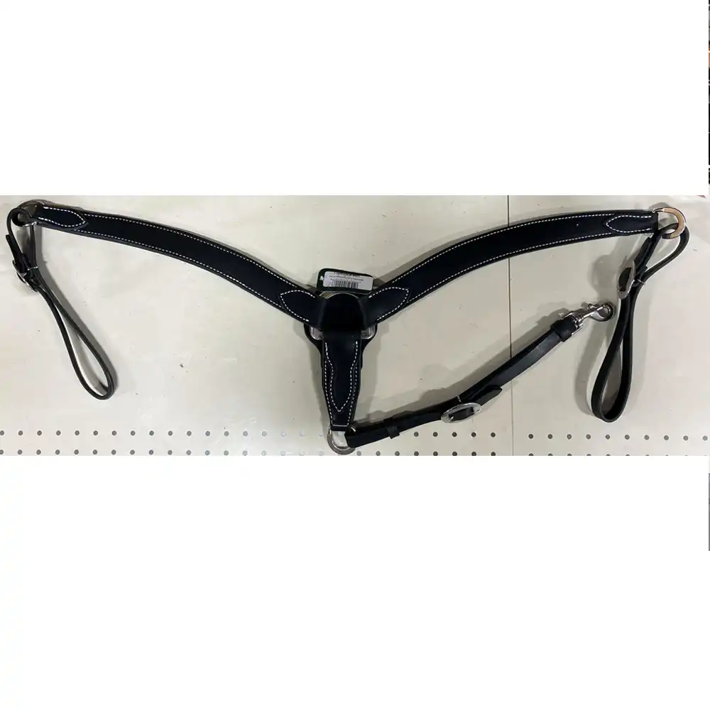 breast collar black taper