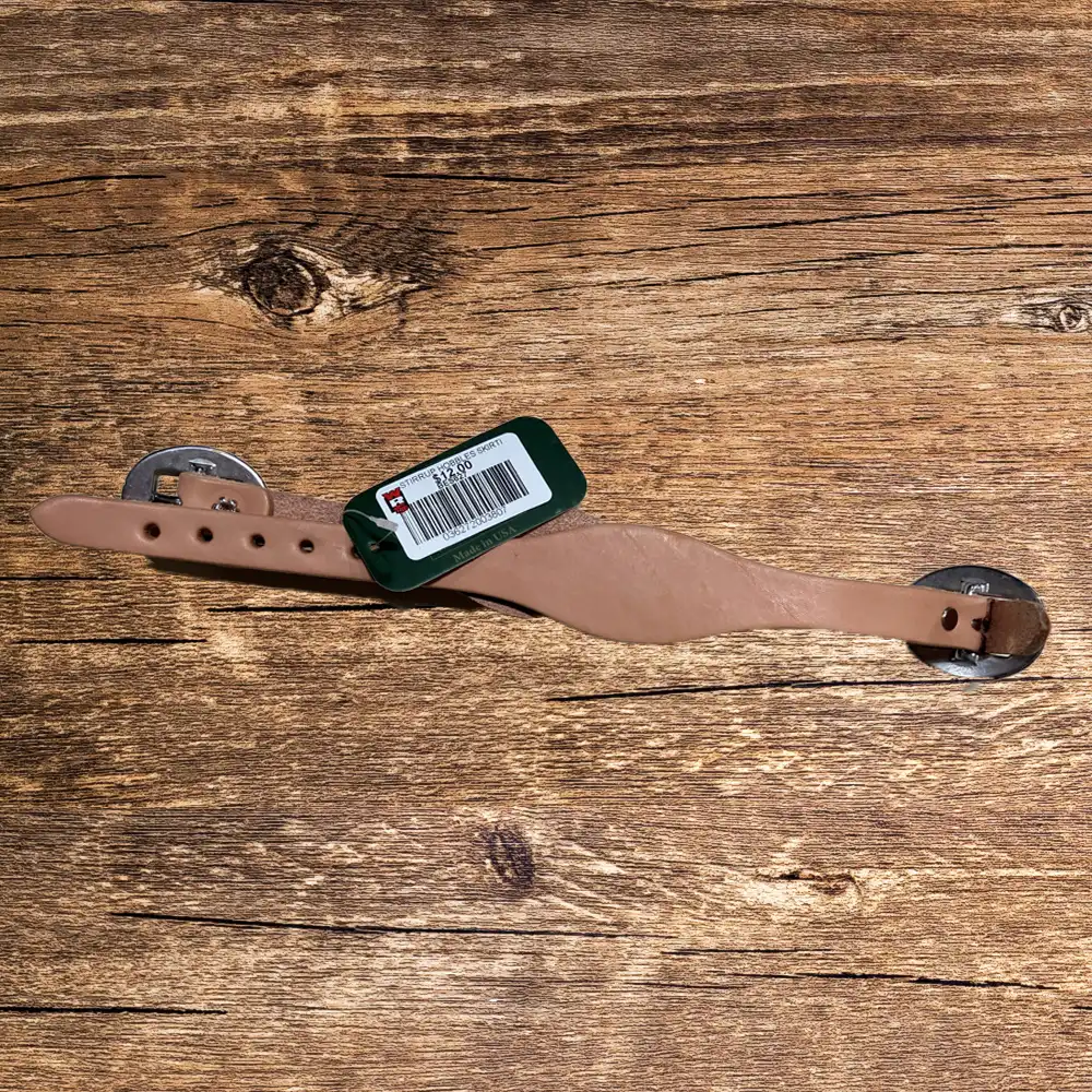 leather stirrup hobble