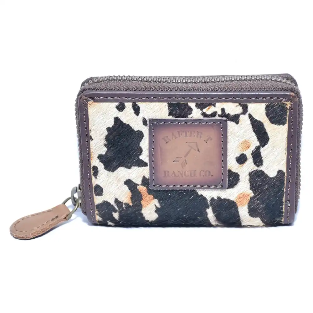 rafter t ranch cowhide wallet