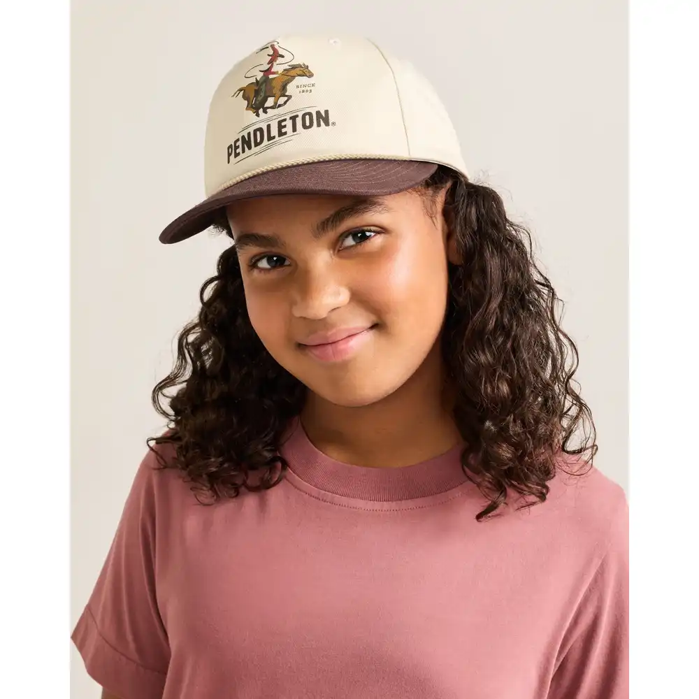 youth cowboy snapback hat