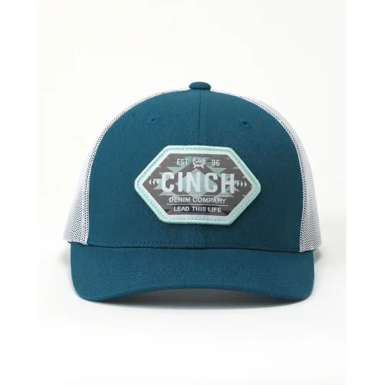 cinch cap blue