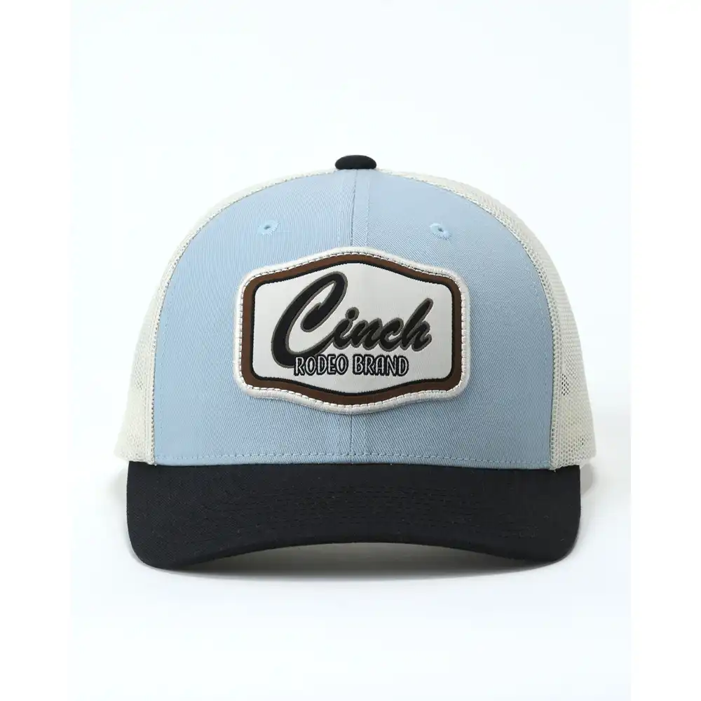 women's cinch cap light blue