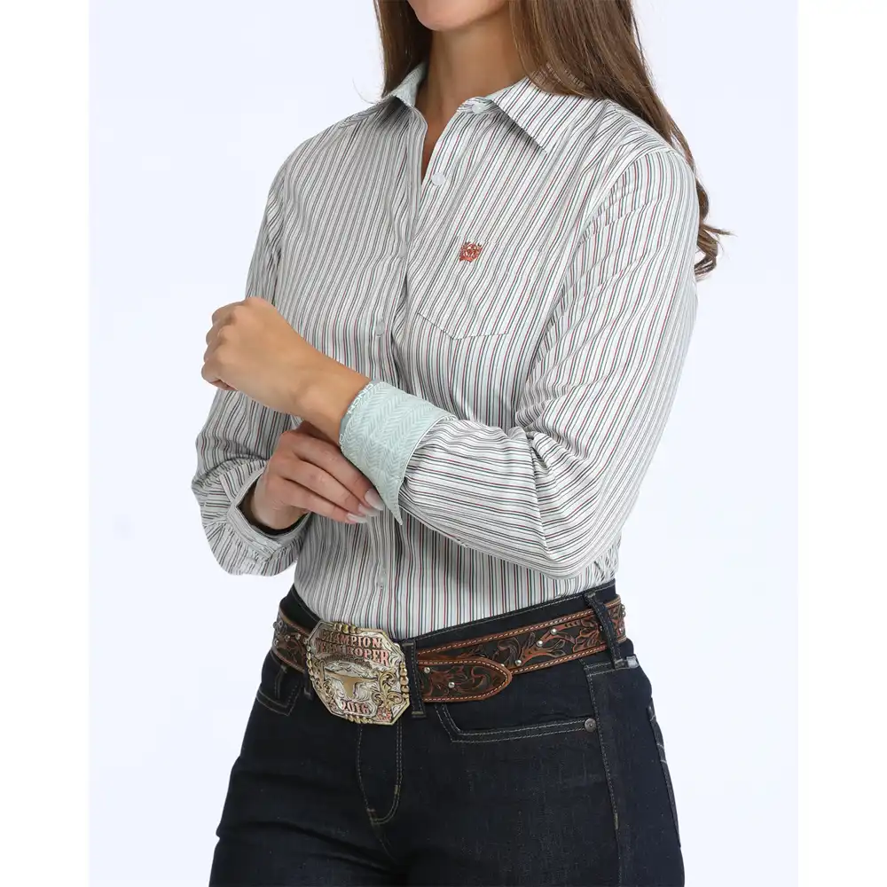cinch women's long sleeve tencel shirt