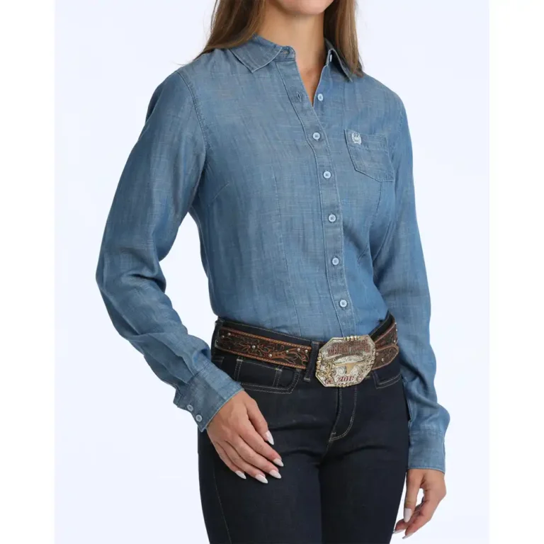 cinch women's chambray shirt