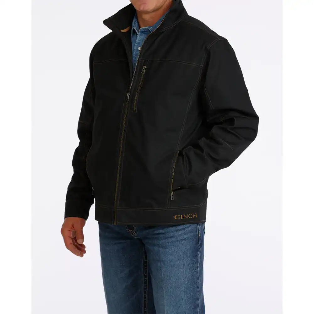 cinch men's black conceal carry jacket