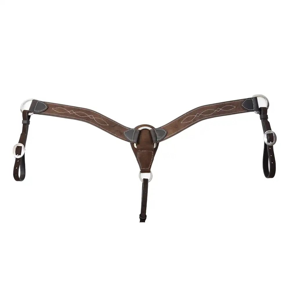 roughout breast collar chocolate