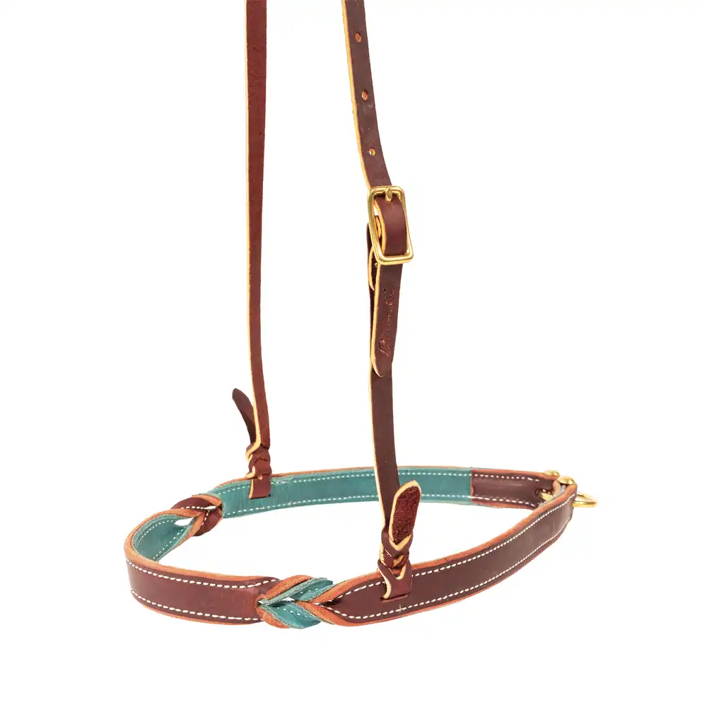professional choice noseband emerald and burgundy