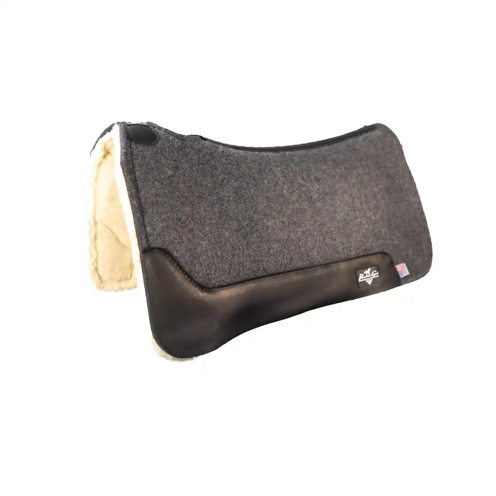 professional choice saddle pad charcoal