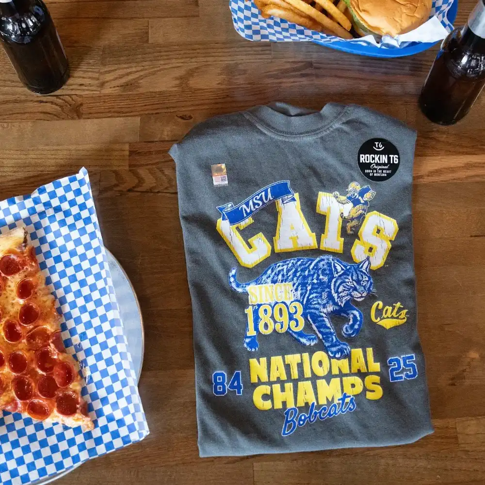 cats retro national champs t shirt