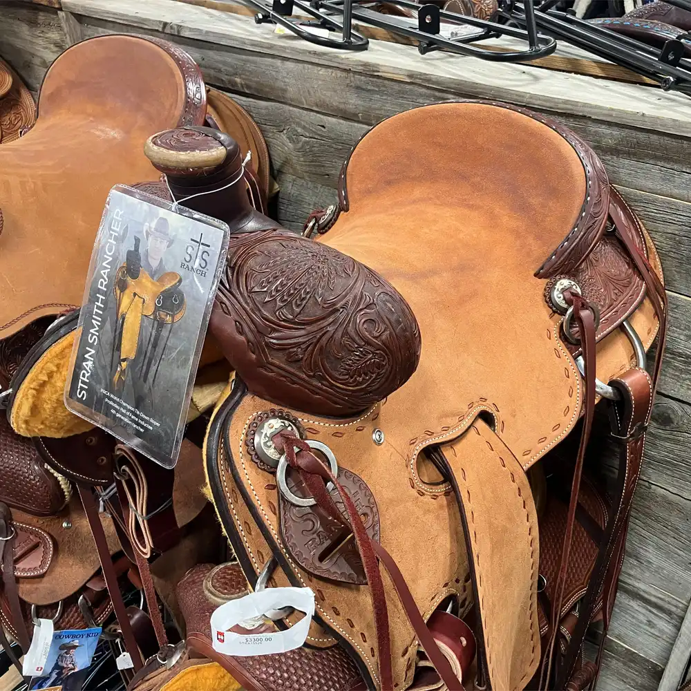 scott thomas rancher saddle 15.5