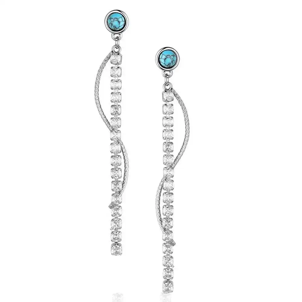 canyon serenade turquoise earrings