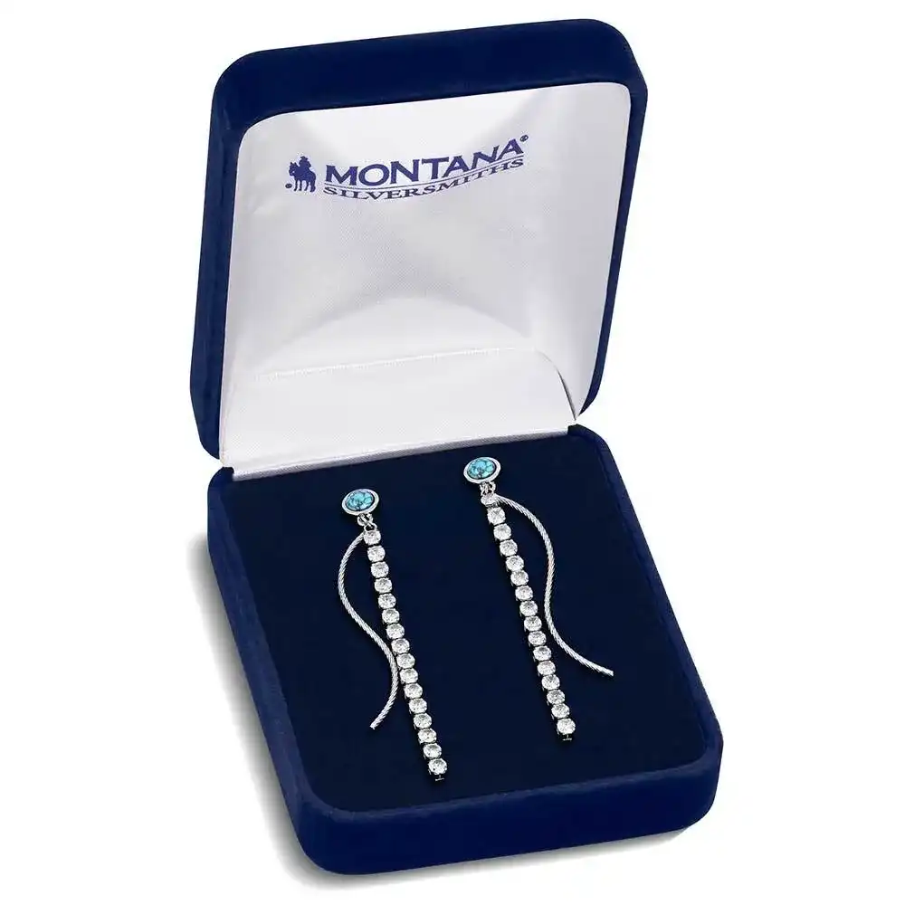 canyon serenade turquoise earrings