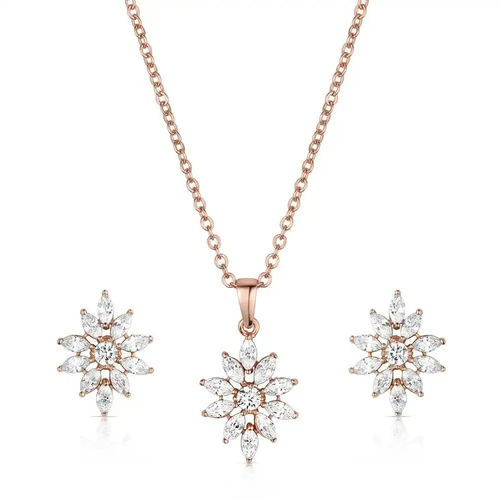 crimson sun jewelry set