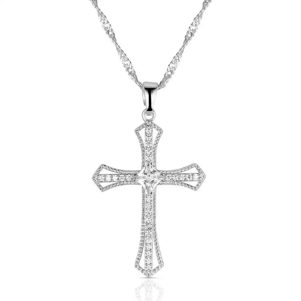 desert radiance cross necklace