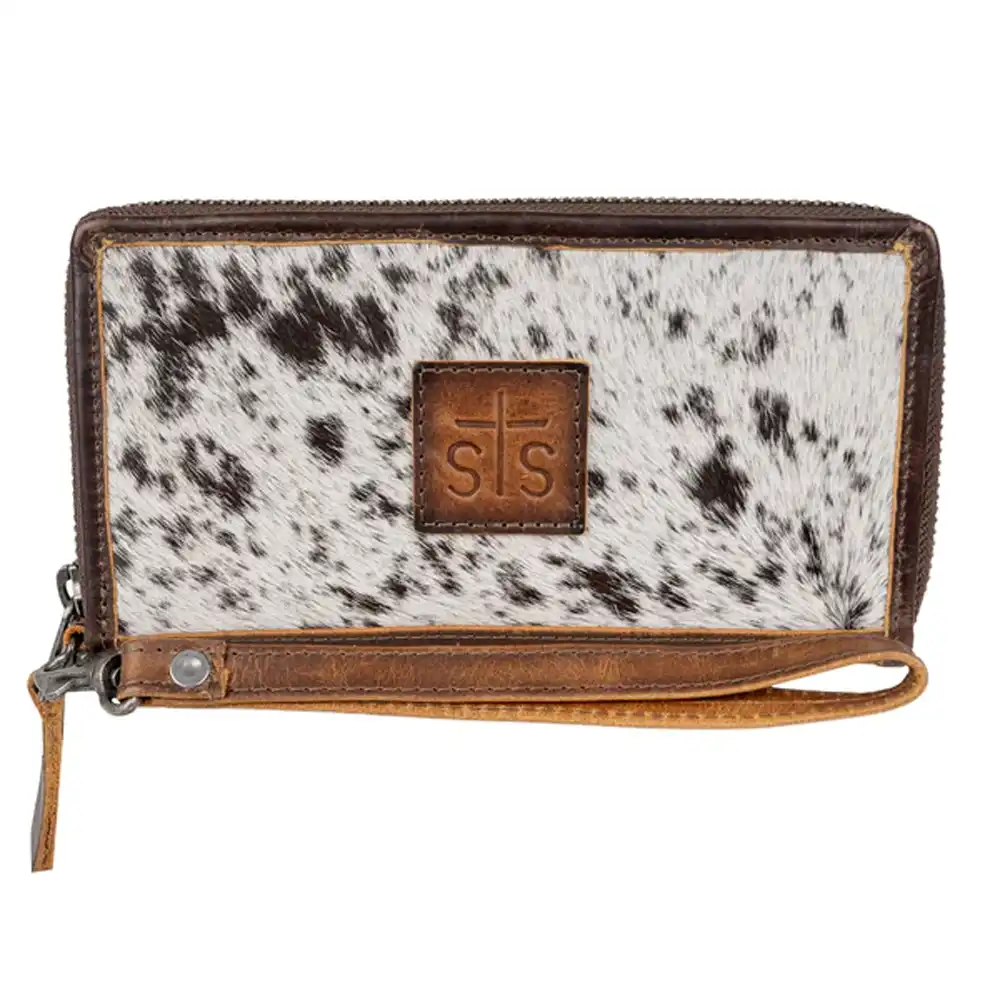 vaquero cowhide bifold wallet