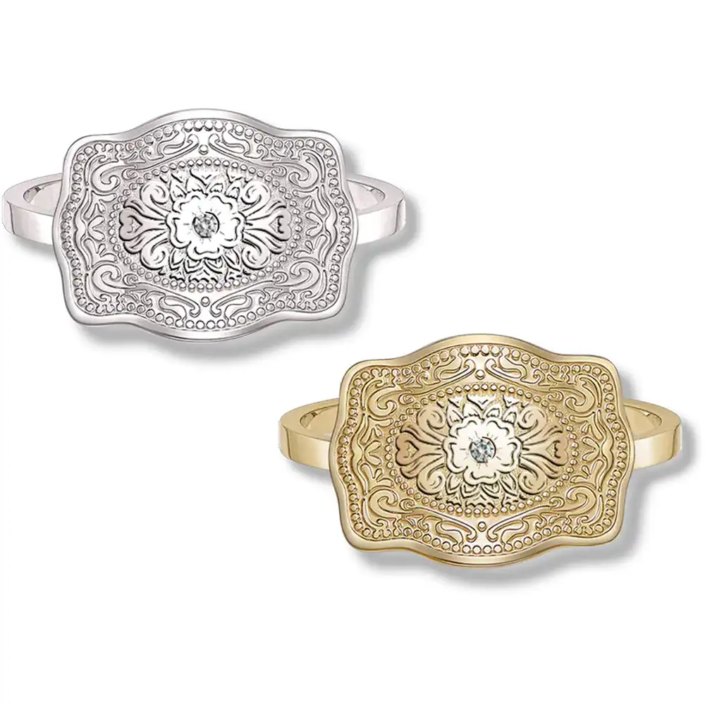 Mini Belt Buckle Ring (Amelia Rose)