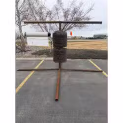 Bar cattle scratching brush.