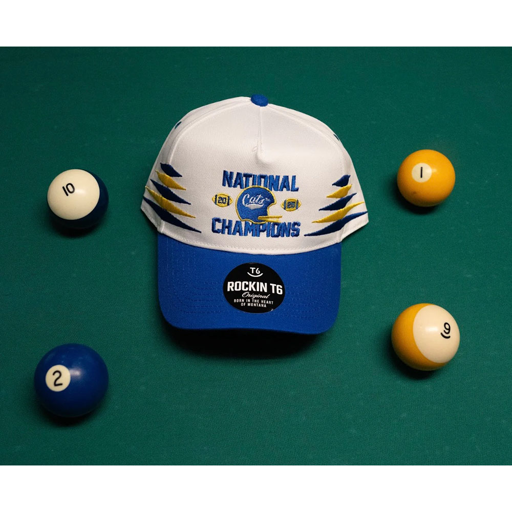 Montana State National Champs Retro cap.