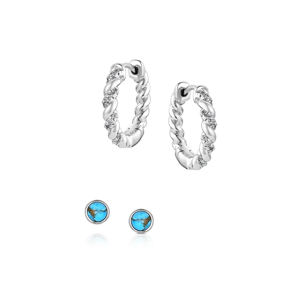 dawn and dusk earrings set